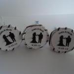 Hershey Kiss Stickers - Wedding Favors
